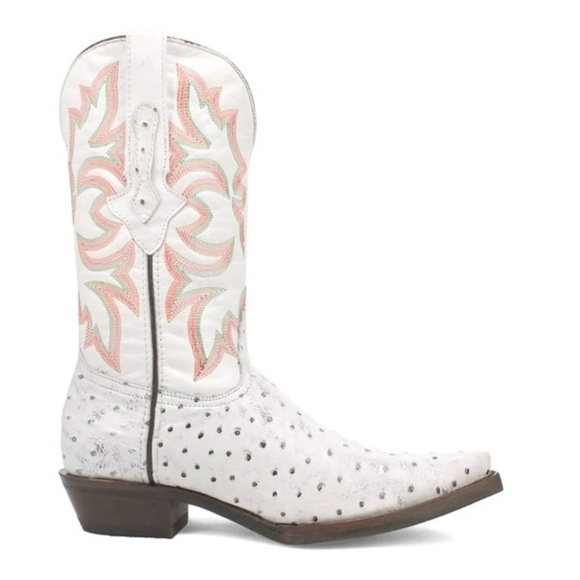 dingo Other - NWT Dingo Embroidered Ostrich Cowboy Boots